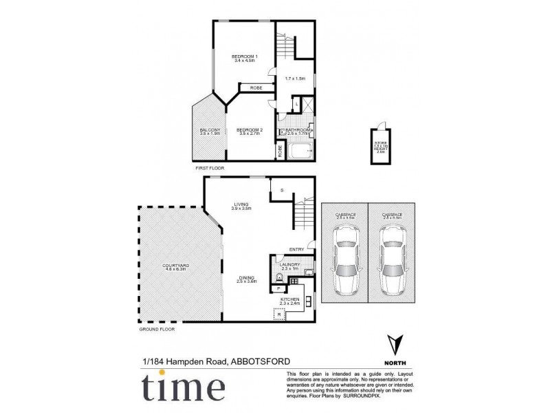 1/184 Hampden Road, Abbotsford NSW 2046 Floorplan