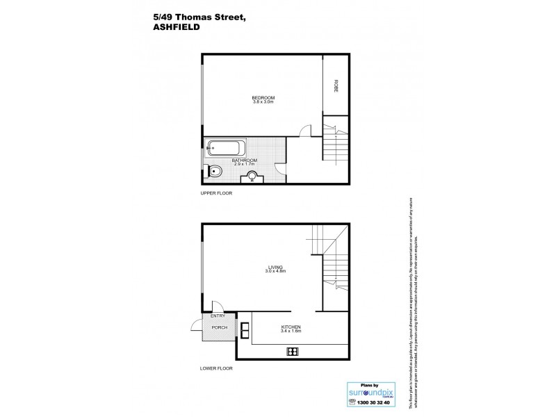 5/49 Thomas Street, Ashfield NSW 2131 Floorplan