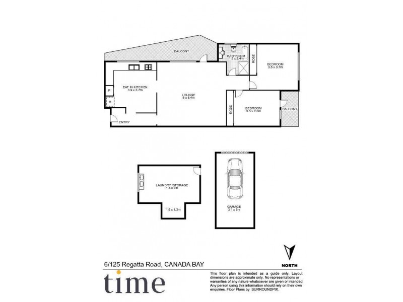 6/125-127 Regatta Road, Canada Bay NSW 2046 Floorplan