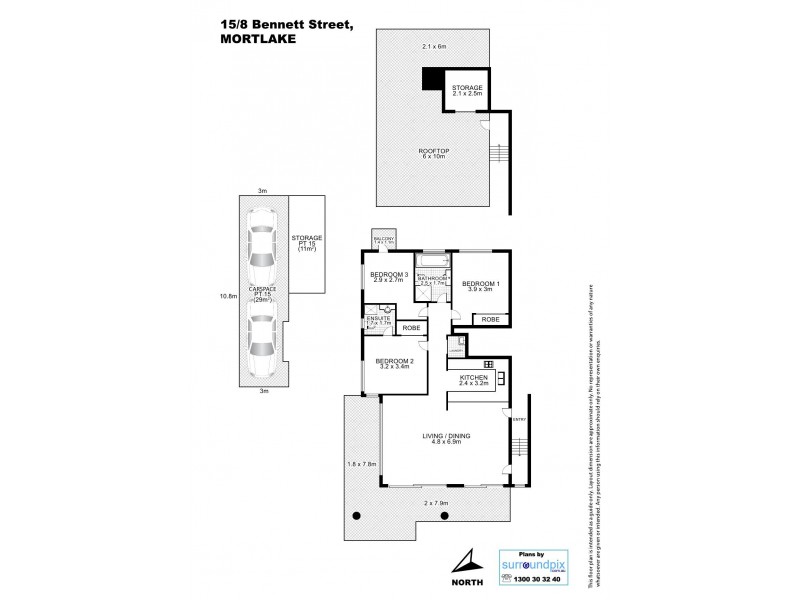 15/8 Bennett Street, Mortlake NSW 2137 Floorplan