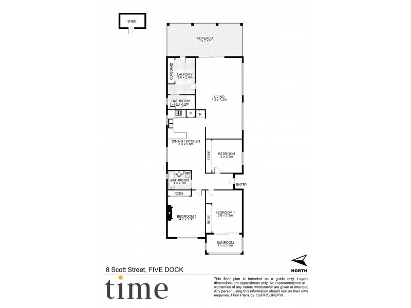 8 Scott Street, Five Dock NSW 2046 Floorplan