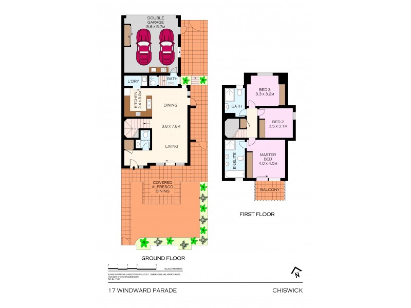 17 Windward Parade, Chiswick NSW 2046 Floorplan