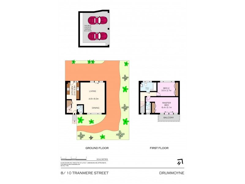 8/10 Tranmere Street, Drummoyne NSW 2047 Floorplan