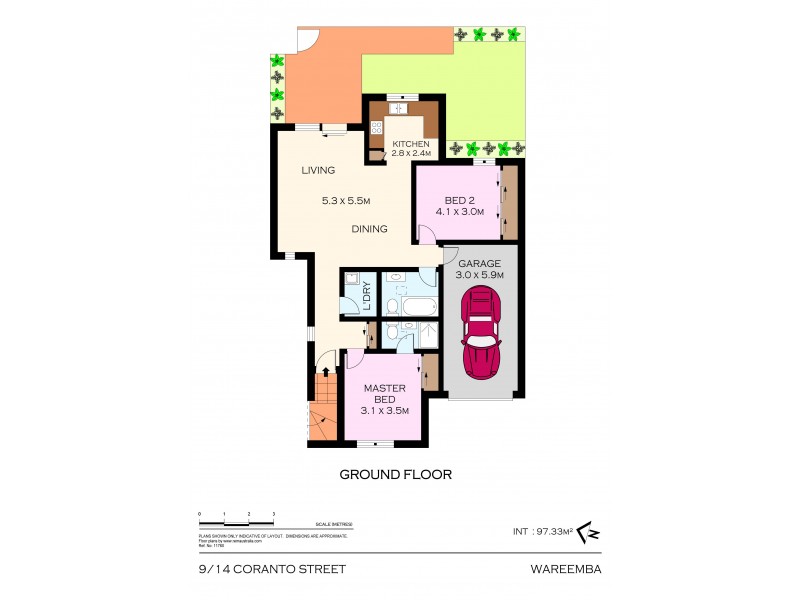 9/81 Edenholme Road, Wareemba NSW 2046 Floorplan