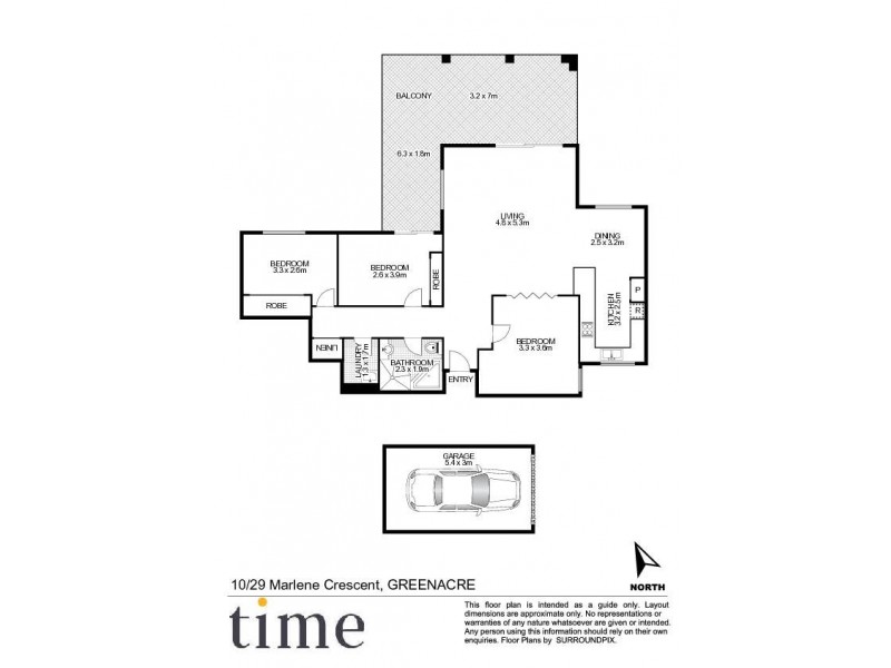 10/29-31 Marlene Crescent, Greenacre NSW 2190 Floorplan