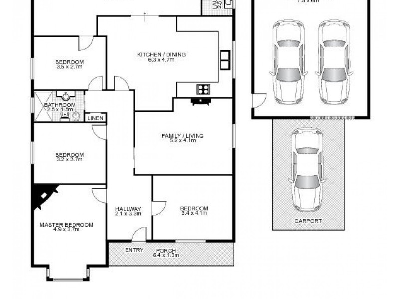 38 Wattle Street, Haberfield NSW 2045 Floorplan