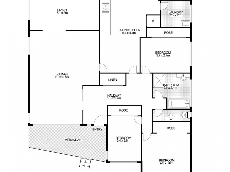 82 Norfolk Road, Greenacre NSW 2190 Floorplan