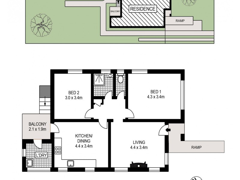 75 Cabarita Road, Cabarita NSW 2137 Floorplan