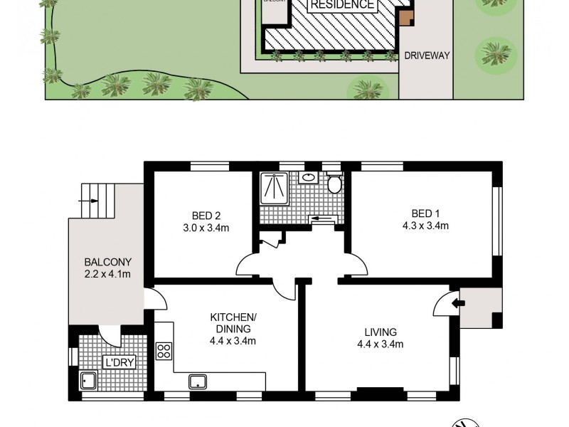 93 Cabarita Road, Cabarita NSW 2137 Floorplan