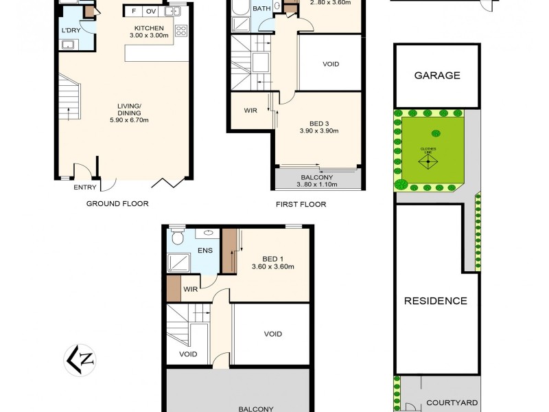 14/48 Edwin Street, Mortlake NSW 2137 Floorplan