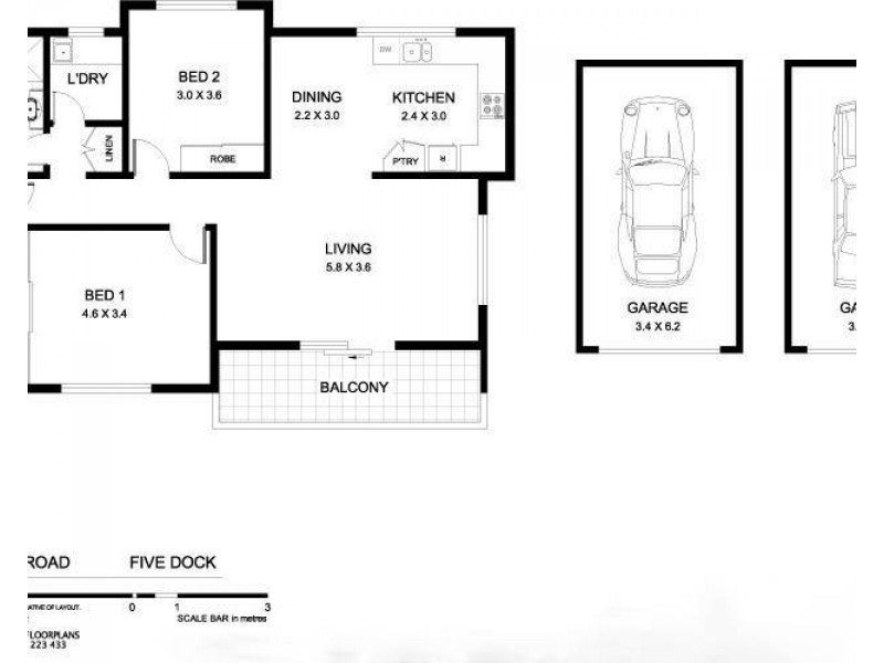 5/26 Kings Road, Five Dock NSW 2046 Floorplan