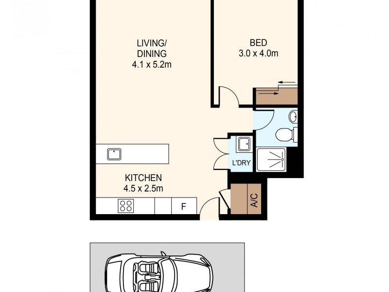 903/15 Charles Street, Canterbury NSW 2193 Floorplan