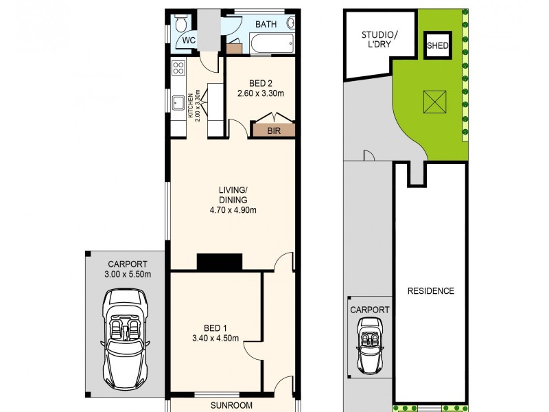 47A Renwick Street, Drummoyne NSW 2047 Floorplan