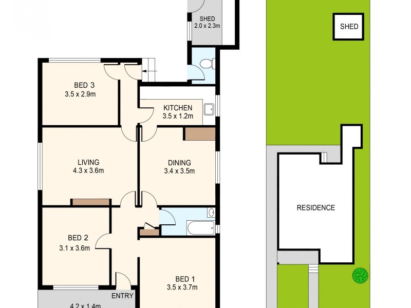 6 Norman Street, Concord NSW 2137 Floorplan
