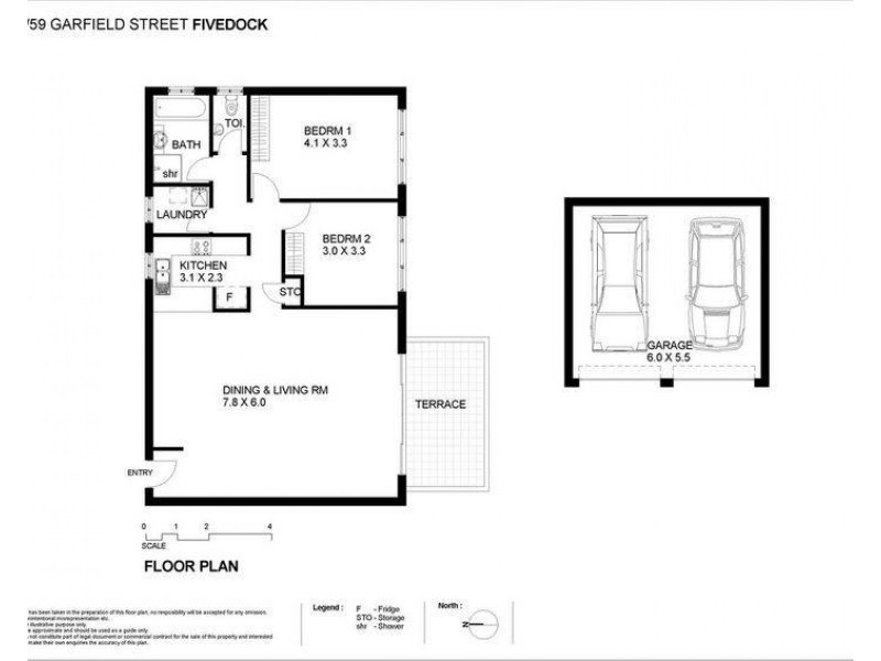 16/59 Garfield Street, Five Dock NSW 2046 Floorplan