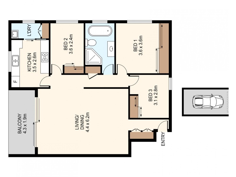 2/64 Kings Road, Five Dock NSW 2046