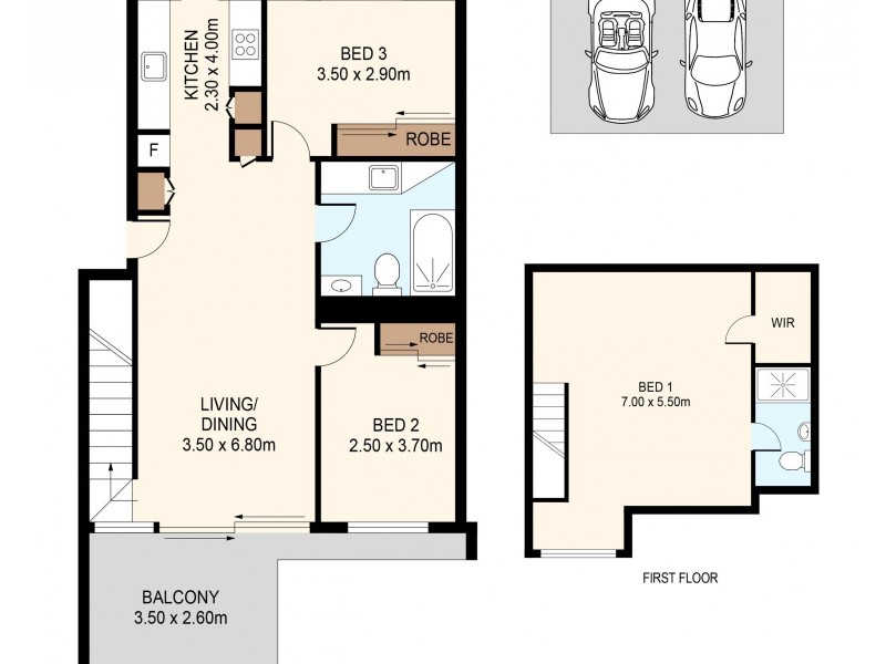 90/57-63 Fairlight Street, Five Dock NSW 2046 Floorplan