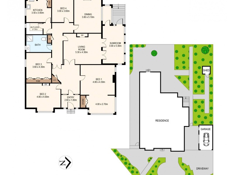 43 Weldon Street, Burwood NSW 2134 Floorplan