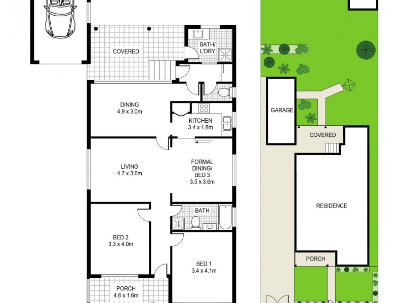 6 Melville Street, Ashbury NSW 2193 Floorplan
