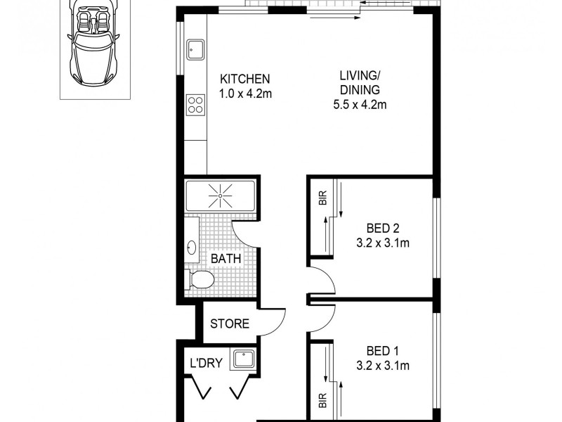9/104-108 Bridge Road, Westmead NSW 2145 Floorplan
