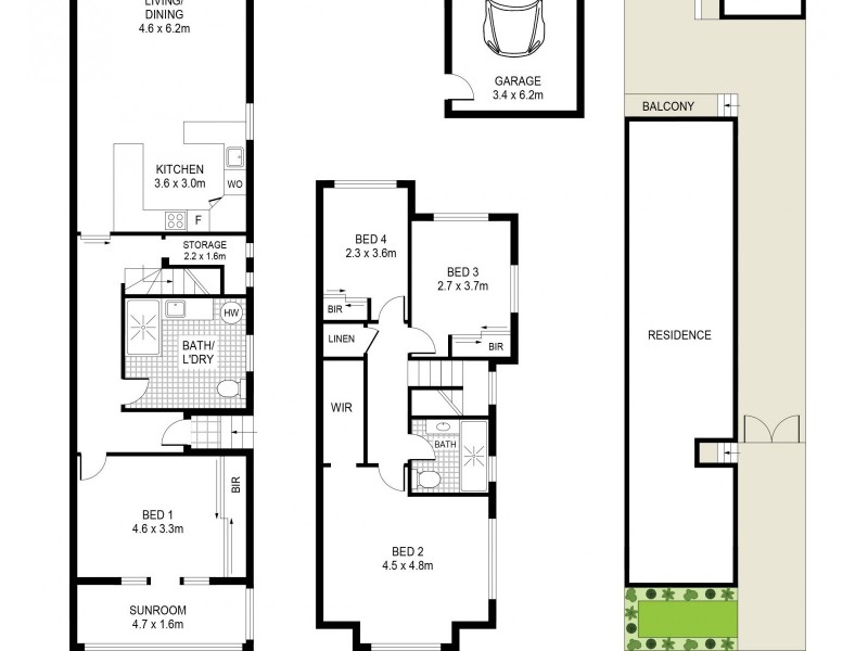 16a Carrington Street, North Strathfield NSW 2137 Floorplan