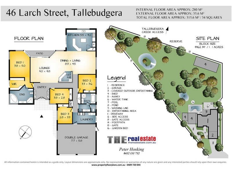 46 Larch Street, Tallebudgera Valley QLD 4228 Floorplan