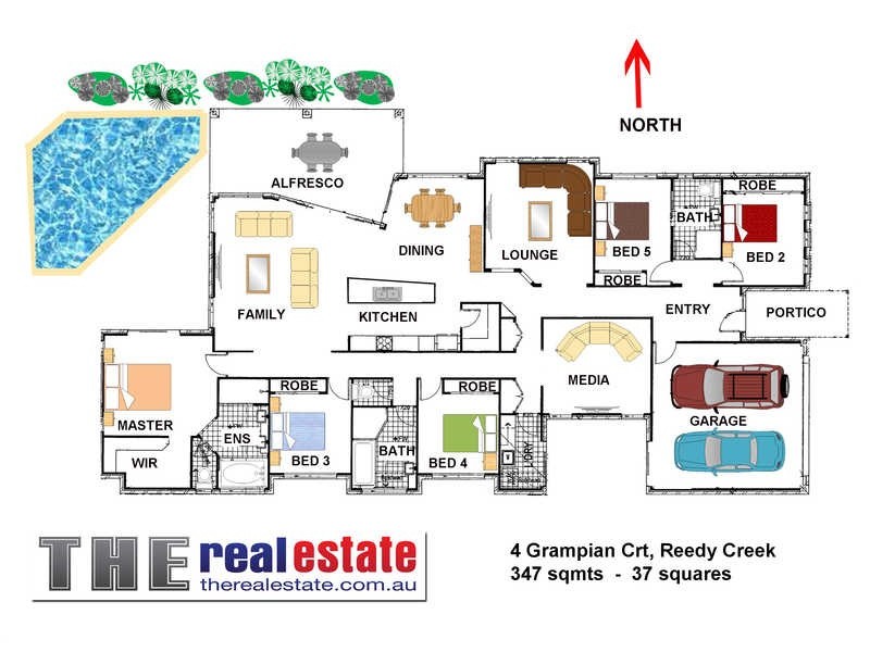 4 Grampian Circuit, Reedy Creek QLD 4227 Floorplan