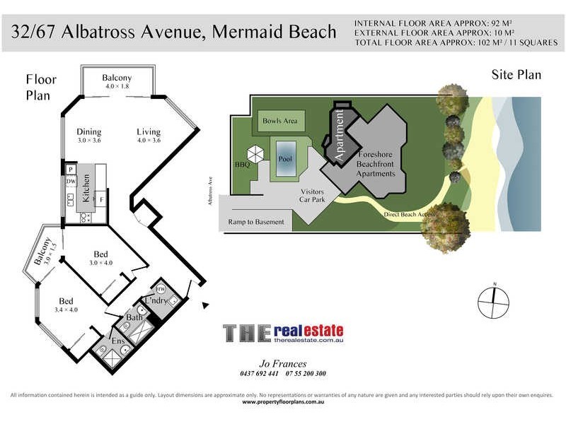 32/67 Albatross Avenue, Mermaid Beach QLD 4218 Floorplan