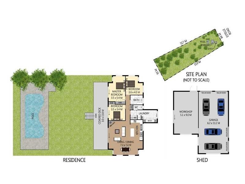 64 Estelle Road, Currumbin Valley QLD 4223 Floorplan