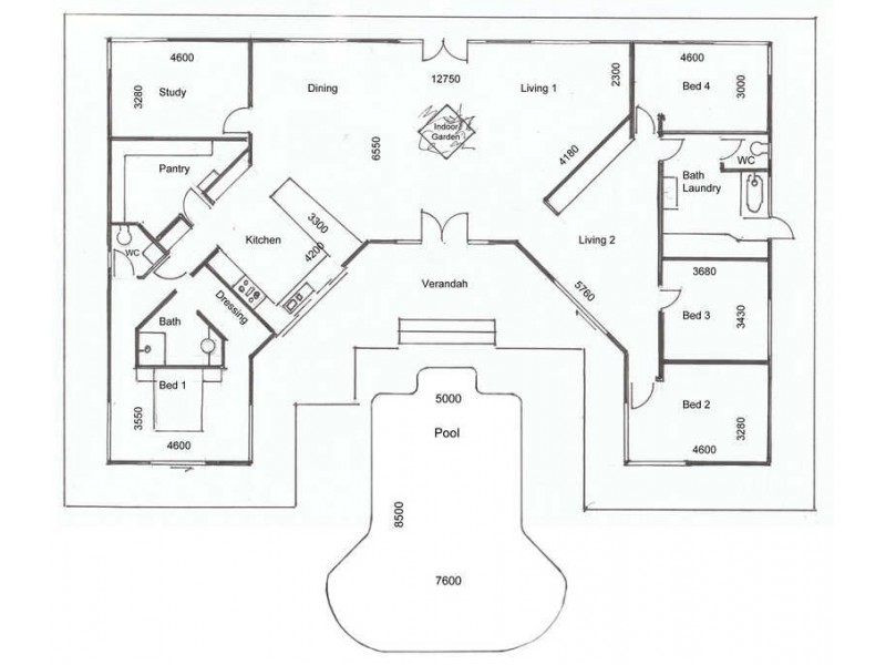 169 Ducats Road, Tallebudgera QLD 4228 Floorplan
