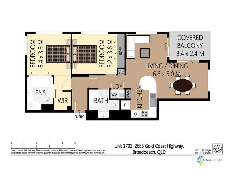 2685 Gold Coast Highway, Broadbeach QLD 4218 Floorplan