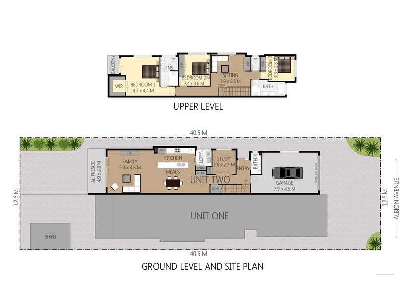 2/61 Albion Avenue, Miami QLD 4220 Floorplan