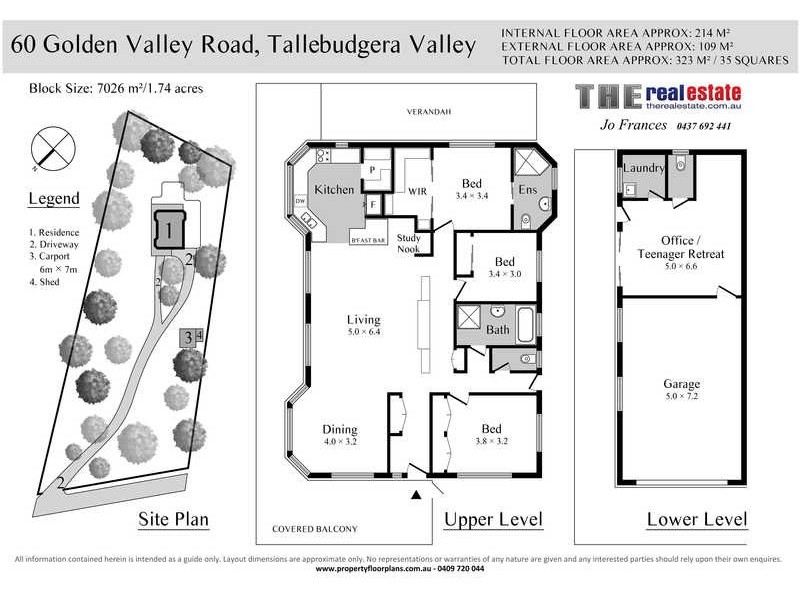 60 Golden Valley Road, Tallebudgera Valley QLD 4228 Floorplan