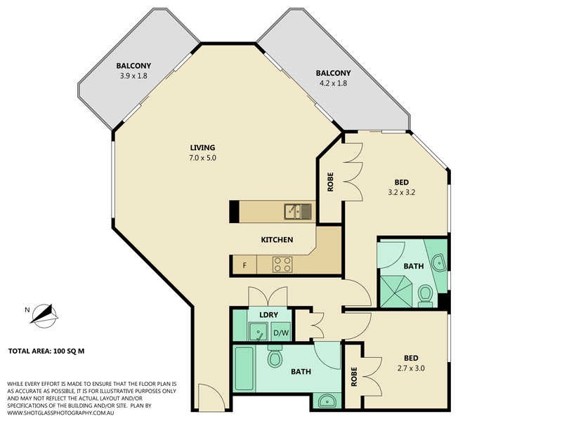 24/67 Albatross Avenue, Mermaid Beach QLD 4218 Floorplan