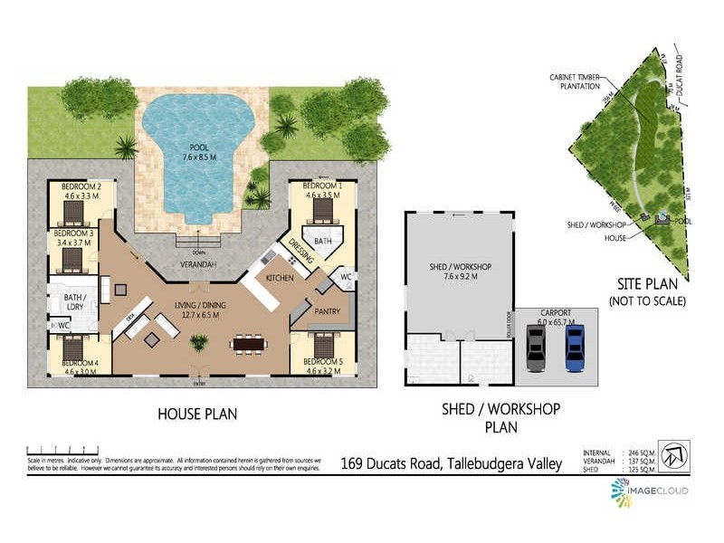 169 Ducats Road, Tallebudgera QLD 4228 Floorplan