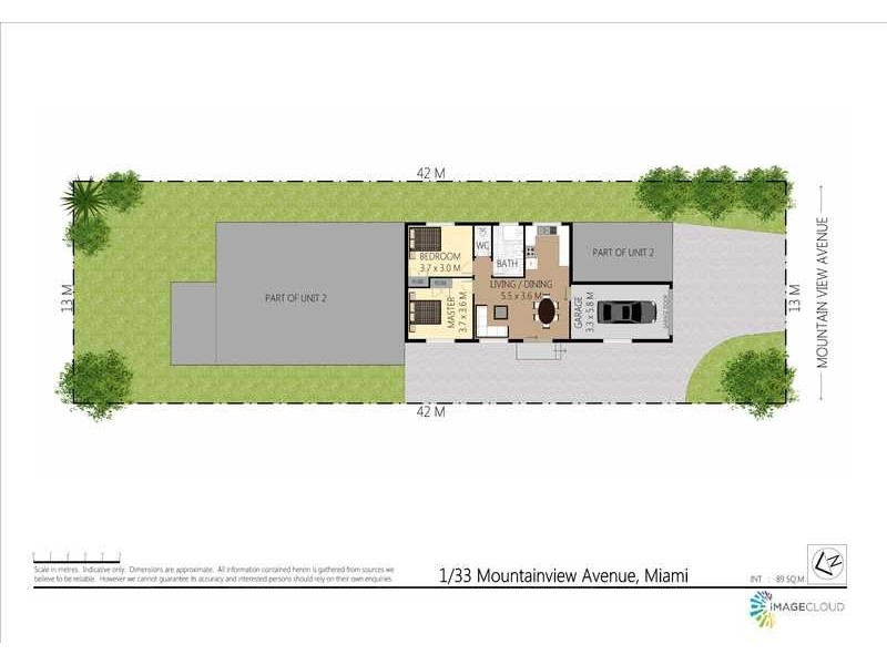 1/33 Mountain View Avenue, Miami QLD 4220 Floorplan