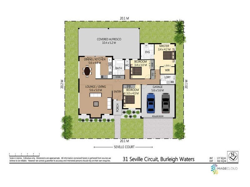 31 Seville Circuit, Burleigh Waters QLD 4220 Floorplan