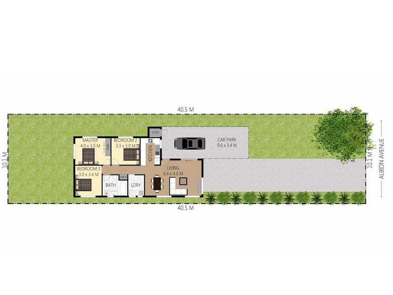 98 Albion Avenue, Miami QLD 4220 Floorplan