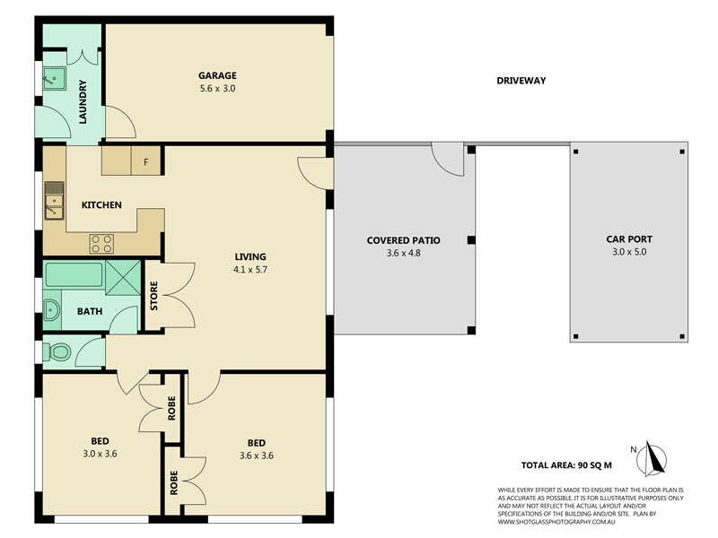 2/24 Macaw Avenue, Miami QLD 4220 Floorplan
