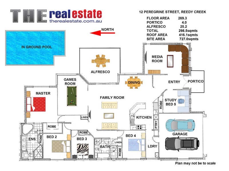 12 Peregrine Street, Reedy Creek QLD 4227 Floorplan