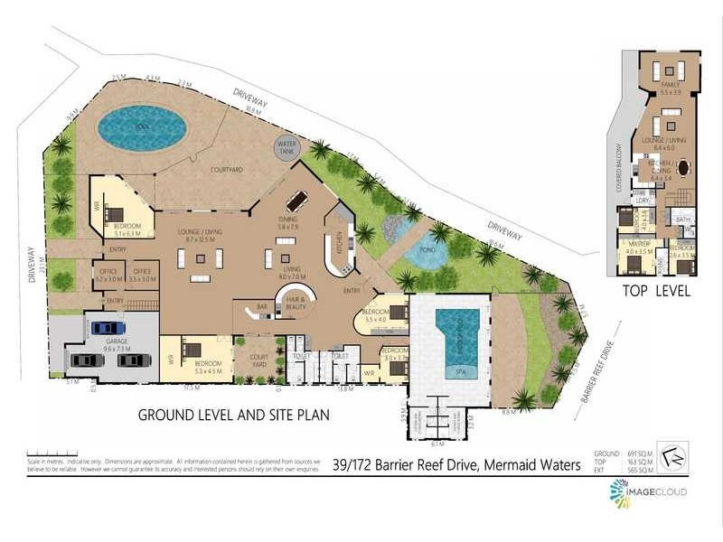 39/172 Barrier Reef Drive, Mermaid Waters QLD 4218 Floorplan