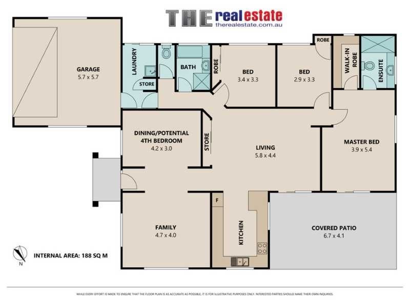 6 Goldfinch Avenue, Burleigh Waters QLD 4220 Floorplan