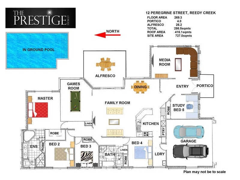 12 Peregrine Street, Reedy Creek QLD 4227 Floorplan