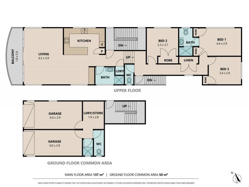 2/53 Hayle Street, Burleigh Heads QLD 4220 Floorplan