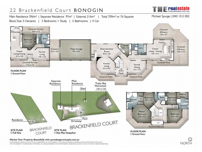 22 Brackenfield Court, Bonogin QLD 4213 Floorplan