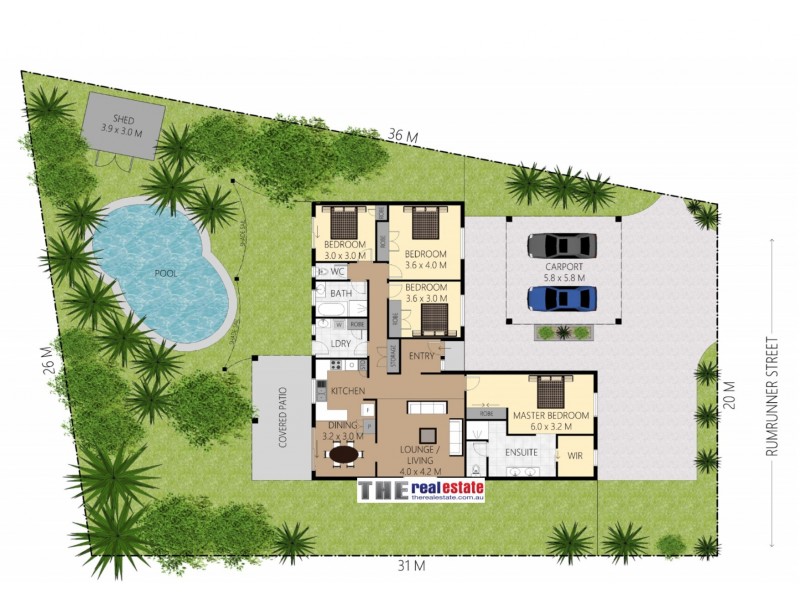 39 Rumrunner Street, Mermaid Waters QLD 4218 Floorplan