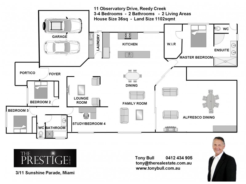 11 Observatory Drive, Reedy Creek QLD 4227 Floorplan