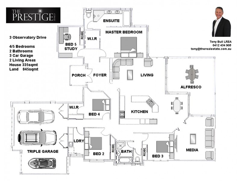 3 Observatory Drive, Reedy Creek QLD 4227 Floorplan