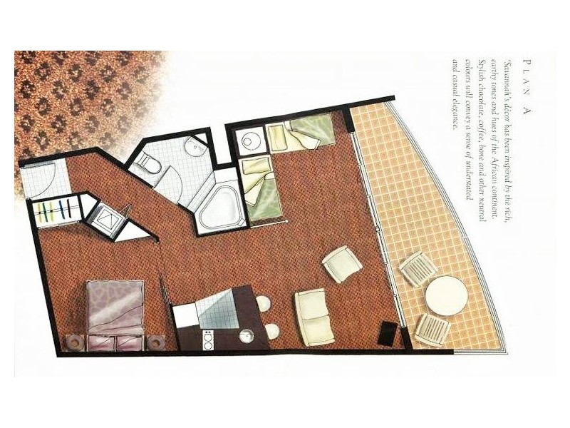 310/42 Surf Parade, Broadbeach QLD 4218 Floorplan