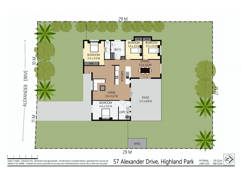 57 Alexander Drive, Highland Park QLD 4211 Floorplan